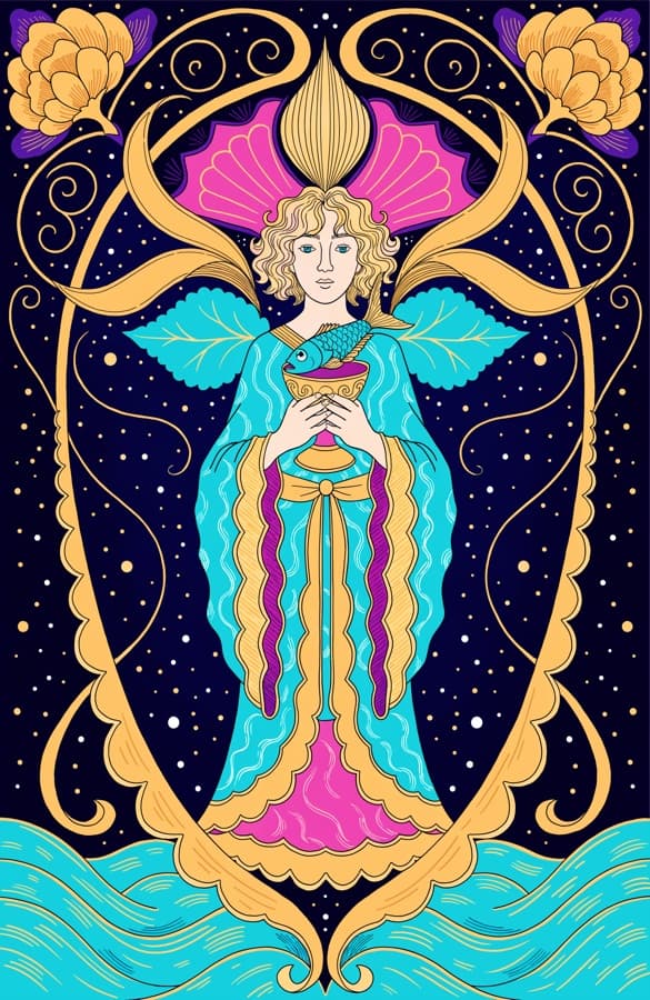 Page of Cups