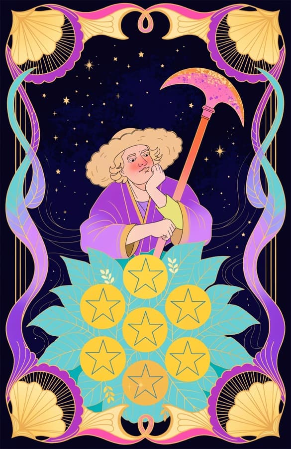 Seven of Pentacles